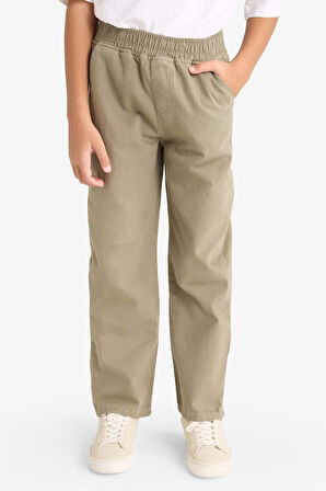 Erkek Çocuk Beli Lastikli Gabardin Pantolon