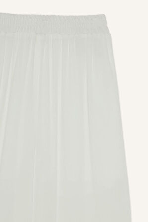 Wide Leg Cepli Yüksek Bel Standart Boy Krinkıl Viskon Pantolon
