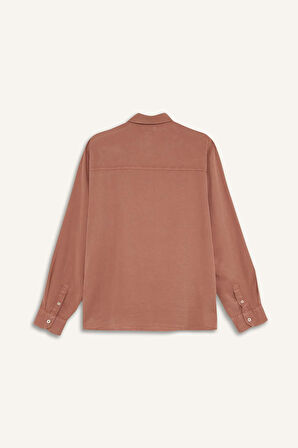 Regular Fit Twill Uzun Kollu Gömlek