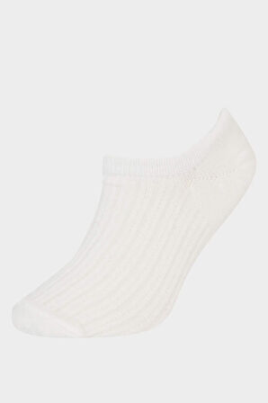 Kadın 3'lü Pamuklu Sneaker Çorap