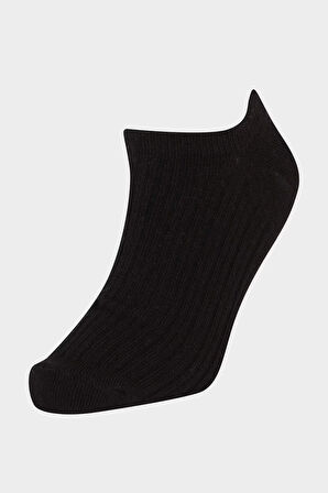 Kadın 3'lü Pamuklu Sneaker Çorap
