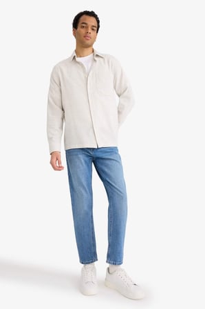 DeFacto Regular Fit Flanel Uzun Kollu Gömlek G5922AX25WNGR184