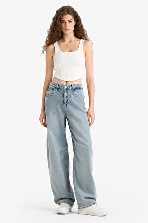 U Yaka Korseli Beyaz  Atlet