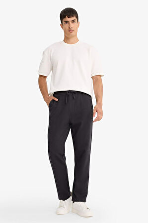 Regular Fit Waffle Pantolon