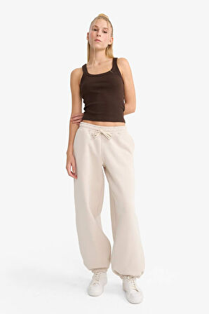 Coool Jogger Fit Kalın Sweatshirt Kumaşı Pantolon