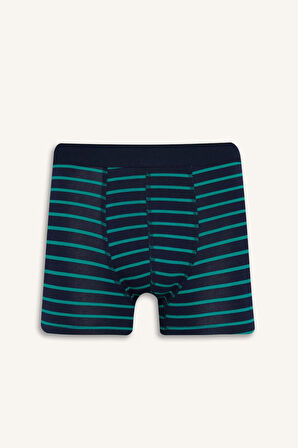 Regular Fit Çizgili 3'lü Boxer