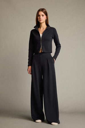 DeFacto Yarım Balıkçı Yaka Modal Fermuarlı Sweatshirt G2921AX25AUAR225