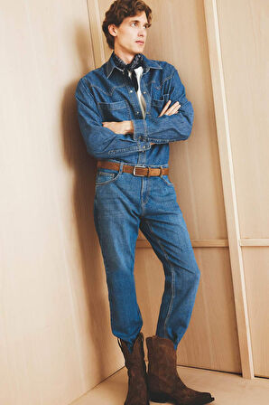 Sergio Regular Fit Normal Kalıp Normal Bel Boru Paça Jean Pantolon