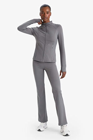 DeFactoFit Flare Fit İspanyol Paça Soft Touch Premium Sporcu Pantolon