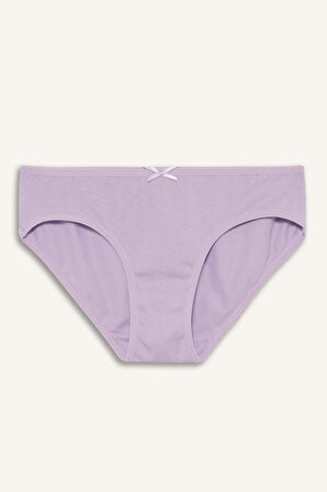 Kız Çocuk Penye 3'lü Slip Külot