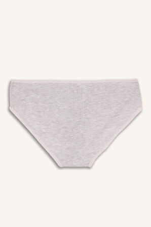 Kız Çocuk Penye 3'lü Slip Külot