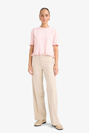 Regular Fit Bisiklet Yaka Kazak