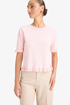 Regular Fit Bisiklet Yaka Kazak