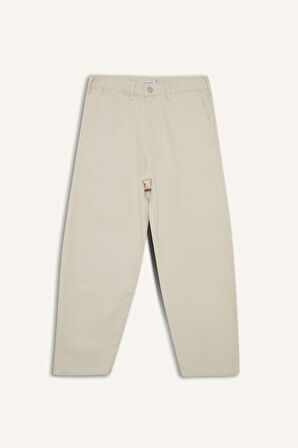 Tapered Wide Leg Fit Geniş Paça Jean Pantolon