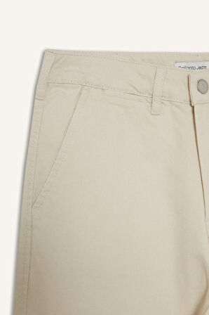 Tapered Wide Leg Fit Geniş Paça Jean Pantolon