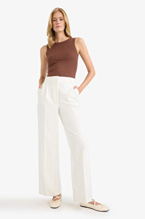 Slim Fit Dar Kesim Bisiklet Yaka Ribana Atlet