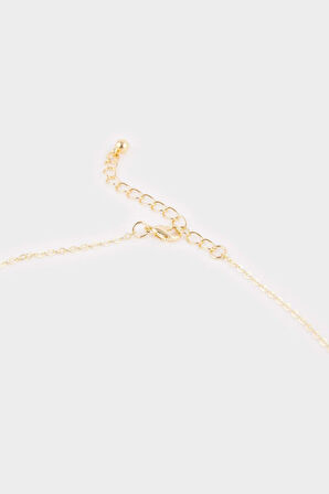 Kadın Çelik Renkli Göz Detaylı Kolye