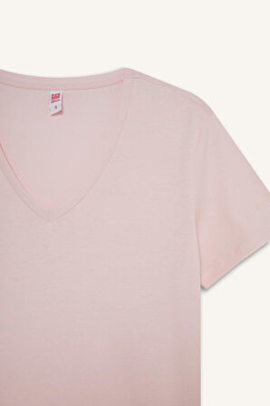 Regular Fit Kısa Kollu 2'li Takım Fall in Love