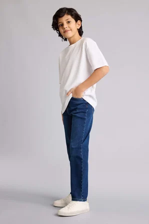 DeFacto Straıght Fıt Jean Pantolon Erkek Çocuk G6743A826SPNM34