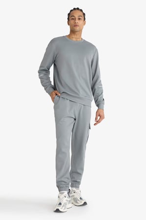 DeFactoFit Standart Fit Üç Cepli Sporcu Jogger Eşofman Altı