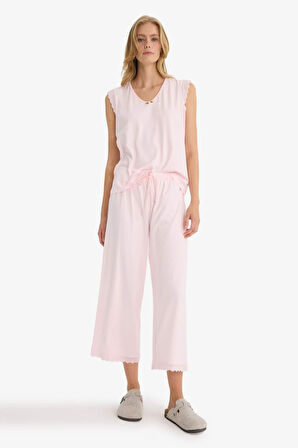 Regular Fit Kısa Kollu 2'li Takım Fall in Love