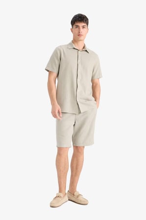 DeFacto REGULAR FIT %100 Pamuk Basic Gömlek D8613AX25SMKH418