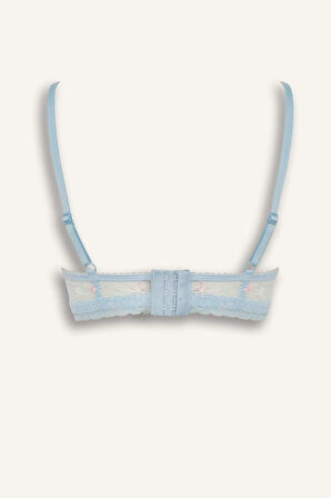 Dantelli Dantel Kapsız Pedsiz Balenli Balkonet Sütyen Fall in Love