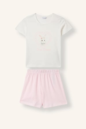 Regular Fıt 2'li Pijama Takımı Kız Çocuk
