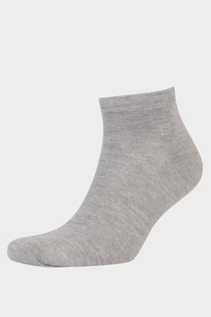 Erkek 3'lü Pamuklu Sneaker Çorap