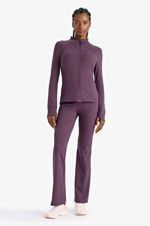 DeFactoFit Flare Fit İspanyol Paça Soft Touch Premium Sporcu Pantolon