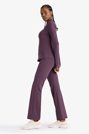 DeFactoFit Flare Fit İspanyol Paça Soft Touch Premium Sporcu Pantolon