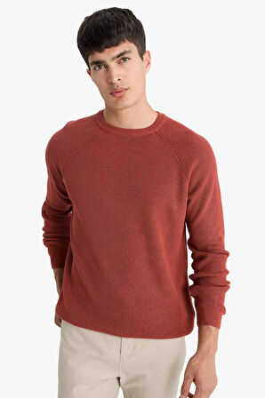 Standart Fit Bisiklet Yaka Triko Kazak