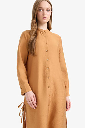Regular Fit Uzun Kollu Tunik