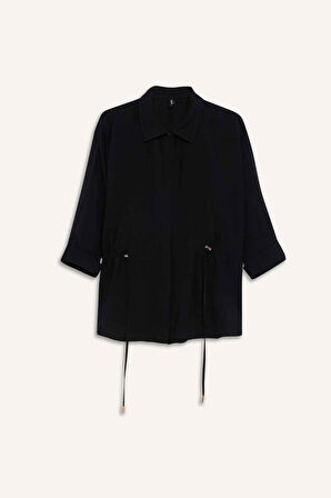 Gömlek Yaka Uzun Kollu Gömlek