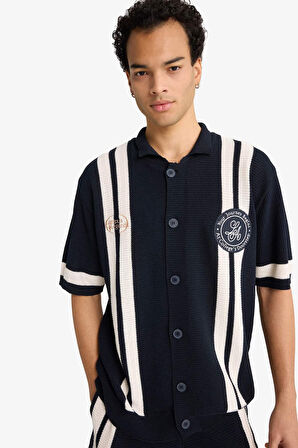 Relax Fit Kısa Kollu Polo Tişört