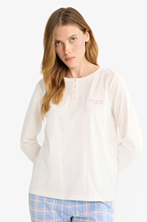 Regular Fit Uzun Kollu 2'li Takım Fall in Love