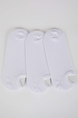 Erkek Pamuklu 3'lü Sneaker Çorabı