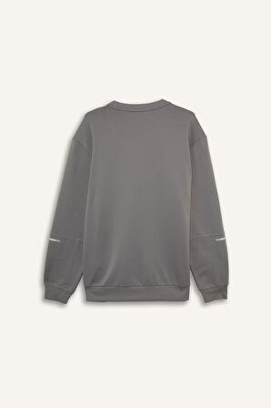 DeFactoFit Standart Fit Bisiklet Yaka Sporcu Sweatshirt