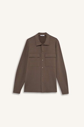 Regular Fit Twill Uzun Kollu Gömlek