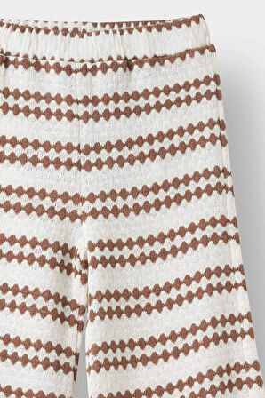 Kız Bebek Wide Leg Pantolon