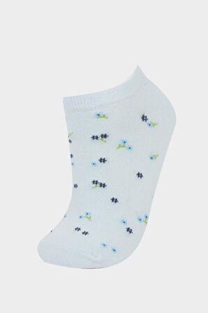 Kadın 7'li Pamuklu Patik Çorap