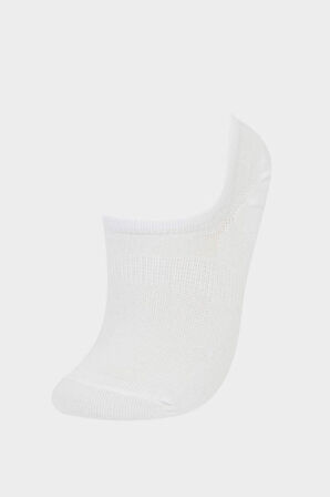 Kadın 3'lü Pamuklu Sneaker Çorap
