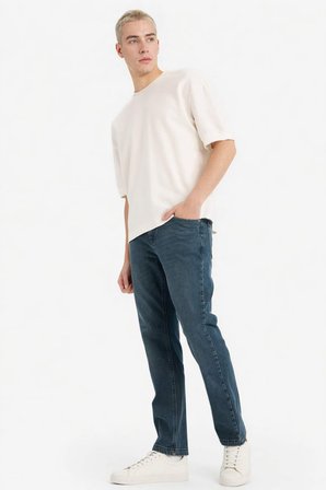 DeFacto Sergio Regular Fit Jean Pantolon F9778AX26SPNM41