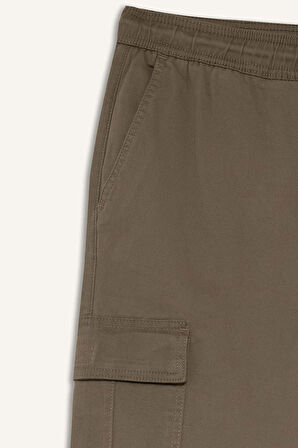 Regular Kargo Jogger Kargo Cepli Jogger Paça Pantolon