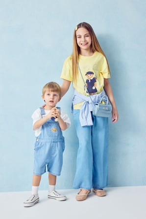 DeFacto Geniş Paça Jean Pantolon Kız Çocuk G0249A826SMNM63