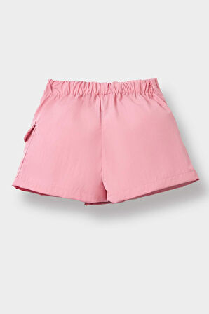 Kız Bebek Paraşüt Şort Etek