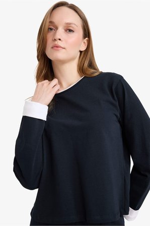 DeFacto %100 Pamuk Loose Fıt Tunik G8576AX26SPNV245