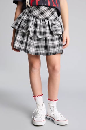 DeFacto Flanel Etek Kız Çocuk H0723A826SPBK27