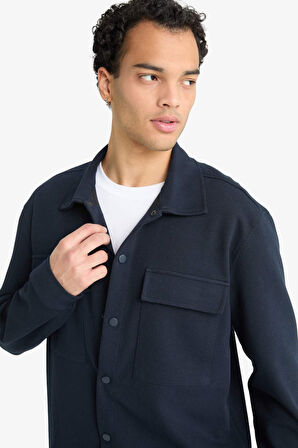 Regular Fit Twill Uzun Kollu Gömlek