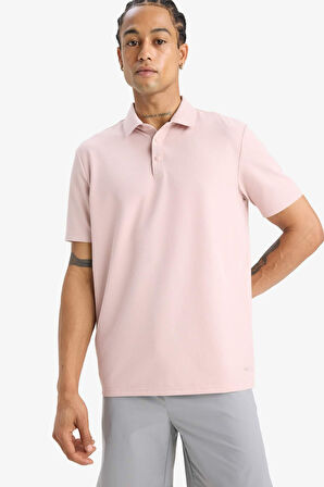 DeFactoFit Standart Fit Polo Yaka Sporcu Kısa Kollu Tişört